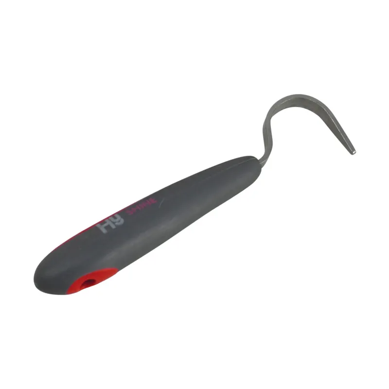 Hy Equestrian Sport Active Hoof Pick in Rosette Red